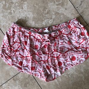 Roxy linen beach shorts